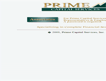 Tablet Screenshot of primefs.com